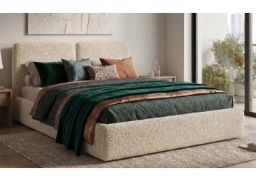 ŁÓŻKO 180x200 Z POJEMNIKIEM - ARCETO TKANINY KOLORY DO WYBORU