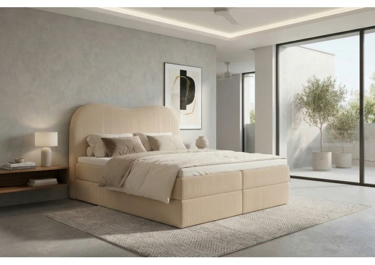 ŁÓŻKO 180X200 KONTYNENTALNE TORI + 2 POJEMNIKI + MATERACE + TOPER TKANINY I KOLORY DO WYBORU