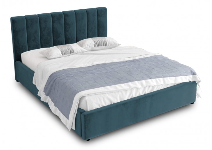 ŁÓŻKO 160x200 Z POJEMNIKIEM - VINCI I MATT VELVET 72 | OUTLET K4