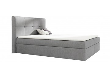 ŁÓŻKO 120X200 KONTYNENTALNE ALMEIRIM + 2 POJEMNIKI + MATERACE + TOPER I FANCY 85 I OUTLET 38898