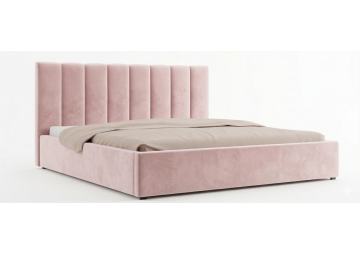 ŁÓŻKO 200x200 Z POJEMNIKIEM - VINCI - MATT  VELVET 61 I OUTLET  38703